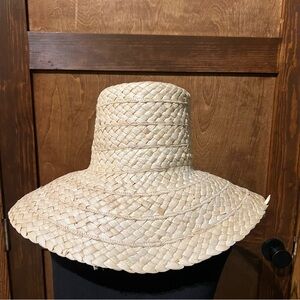 Cult Gaia Natural Woven Hat